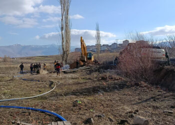 Malatya'da altyapı çalışmaları sırasında göçük; 2 yaralı
