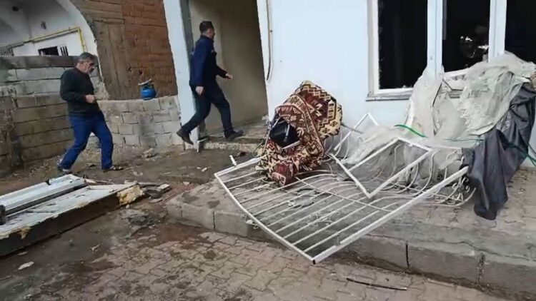 Mardin'de evde patlama w3 yaralı