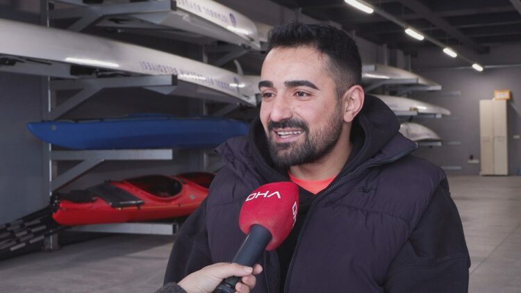 Milli atlet Yener Aras, para kürekle hayata sarıldı
