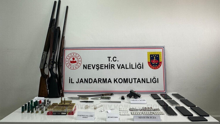 Nevşehir'de uyuşturucu operasyonu; 4 tutuklama