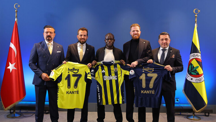 Fenerbahçe, N'Golo Kante'yle sözleşme imzaladı