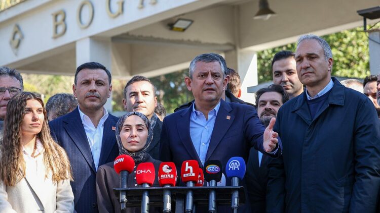 Özgür Özel Boğaziçi Üniversitesi ziyareti sonrası konuştu