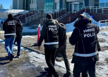 Kars'ta peçeteye emdirilmiş 1104 içimlik bonzai ele geçirildi