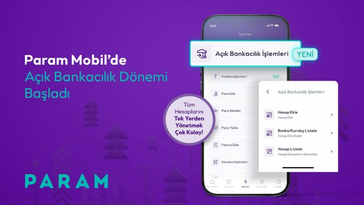Param Mobil'de ‘açık bankacılık’ dönemi