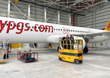 Pegasus, uçak bakım merkezinin ilk fazını devreye aldı
