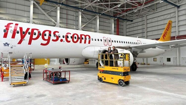 Pegasus, uçak bakım merkezinin ilk fazını devreye aldı