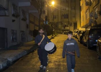 Ramazan davulcularının sahur mesaisi başladı