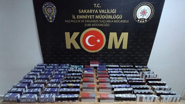 Sakarya'da 16 bin elektronik sigara ele geçirildi; 2 gözaltı