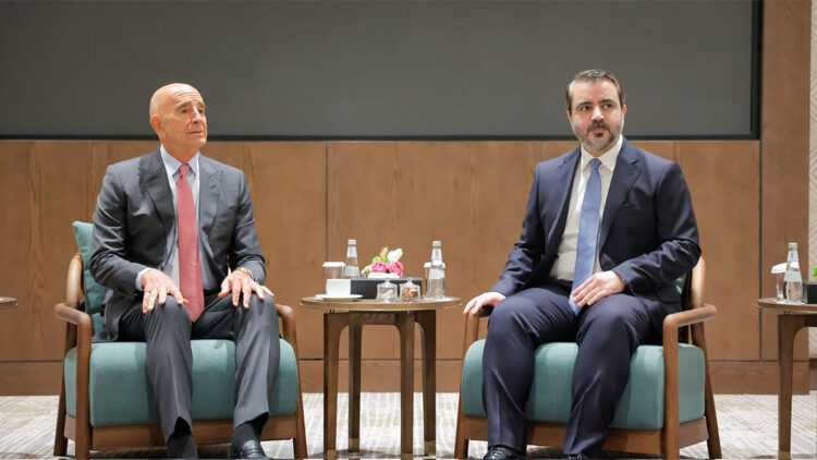 Suriye Dışişleri Bakanı Esad Hasan Şeybani Tom Barrack ile görüştü