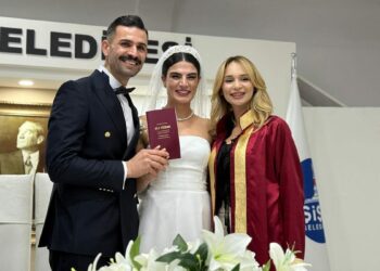 Şişli'de 14 Şubat Sevgililer Günü'nde 14 nikah kıyıldı