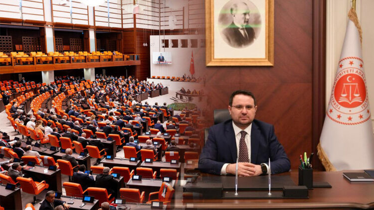 TBMM'de Akın Gürlek kavgası; Osman Gökçek Mahmut Tanal'ı yumrukladı