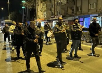 Tekirdağlılar bando takımı ile sahura kalktı