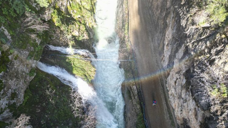 Ulukaya Kanyonu'nda ikinci şelale oluştu