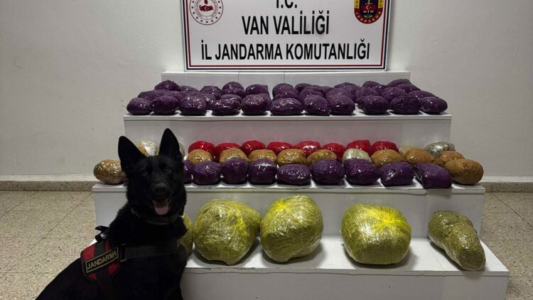 Van'da arazide 31 kilo uyuşturucu ele geçirildi