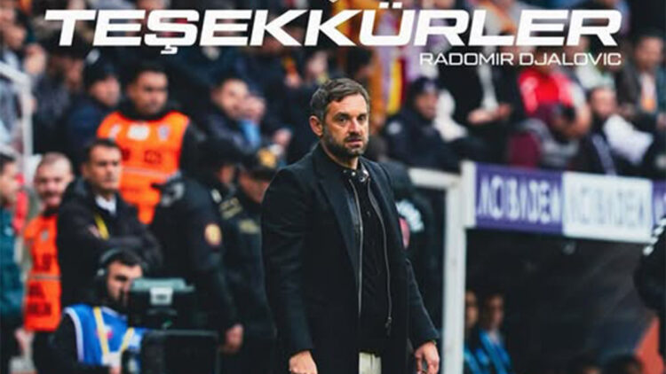 Zecorner Kayserispor, Radomir Djalovic ile yollarını ayırdı