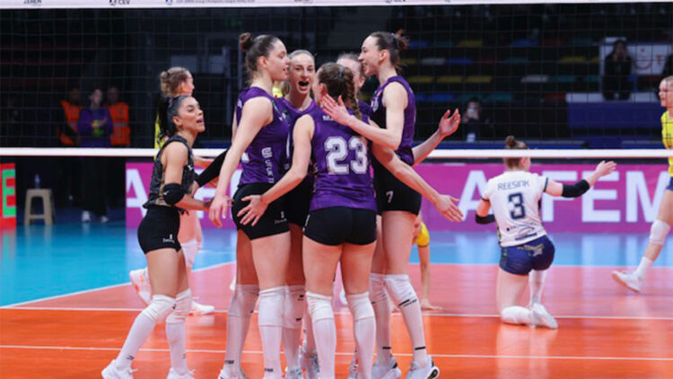 Zeren Spor, CEV Şampiyonlar Ligi'nde çeyrek finalde