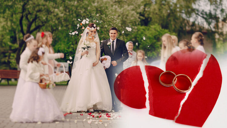 2025'te 552 bin çift evlendi, 193 bin çift boşandı