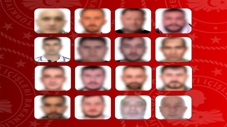 13'ü kırmızı bültenle aranan 16 suçlu Gürcistan'da yakalandı