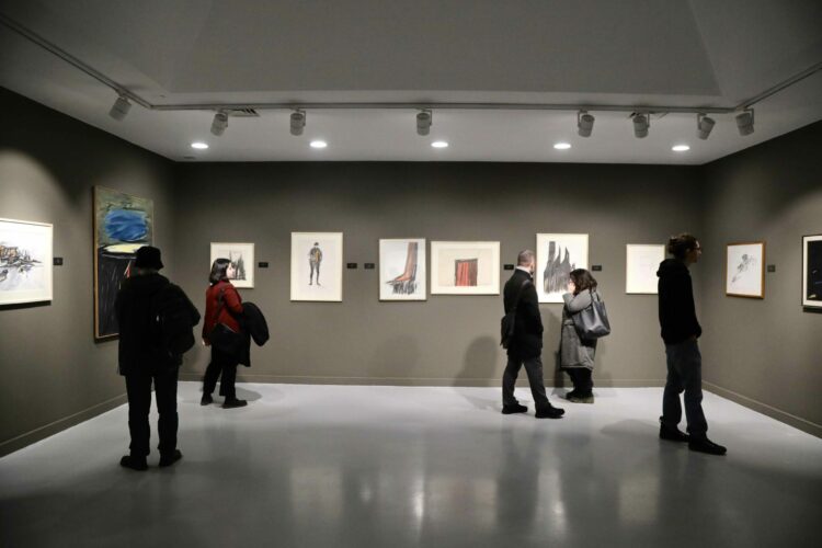 "Özgür Aklın Soyut İsyanı: Zafer Gençaydın" sergisi 8 Mart'a kadar uzatıldı