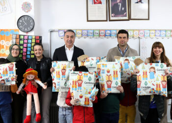 Çankaya Belediyesi'nden Karataşlı çocuklara bayram hediyesi