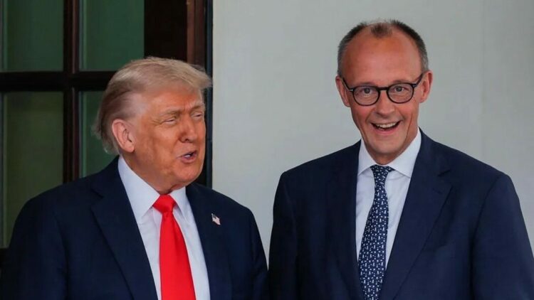 Almanya Başbakanı Merz ile ABD Başkanı Trump telefonda görüştü