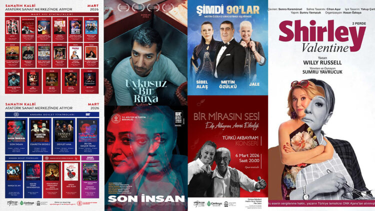 Atatürk Sanat Merkezi'nde Mart ayı etkinlikleri
