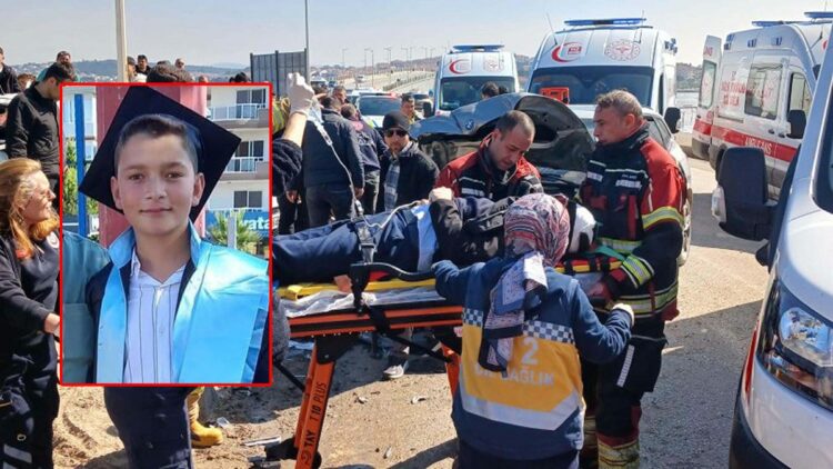 Ayvalık'taki kazada Ege’nin ardından Akif Eren de kurtarılamadı