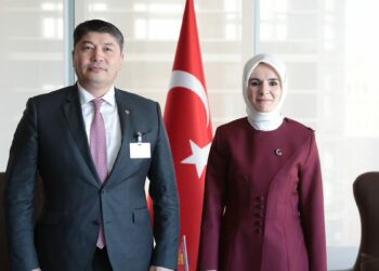 Bakan Göktaş, Moğolistanlı mevkidaşı Aubakır ile görüştü