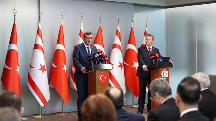 Cumhurbaşkanı Yardımcısı Yılmaz, KKTC’de