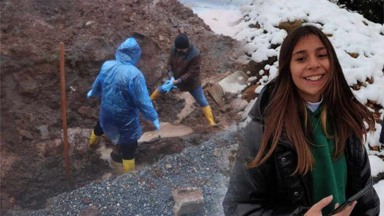 Depremde kaybolan İrem, annesinin adı ile defnedilmiş