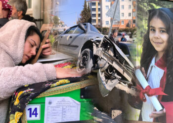 El freni çekilmeyen otomobilin çarptığı Öykü toprağa verildi