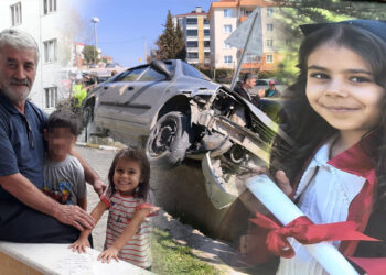 El freni çekilmeyen otomobilin çarptığı Öykü’nün ardından dedesi de kurtarılamadı
