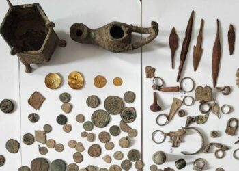 Gaziantep'te tarihi eser operasyonu; 1 gözaltı