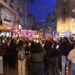 Beyoğlu'nda Mart Dünya Kadınlar Günü'nde düzenlenen ‘24'üncü Feminist Gece Yürüyüşü’ gerçekleştirildi. (DHA)