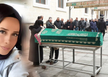 Fatih’te eşi tarafından öldürülen Semanur son yolculuğuna uğurlandı