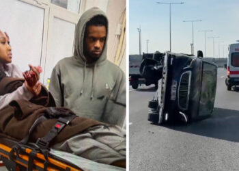 Nelson Semedo’nun eşi trafik kazası geçirdi