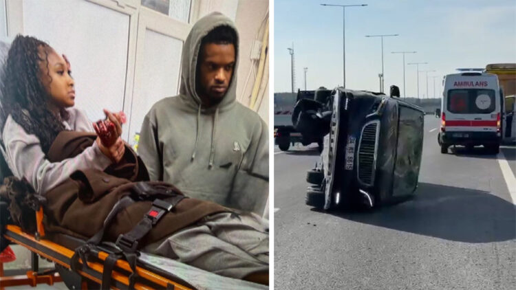 Nelson Semedo’nun eşi trafik kazası geçirdi