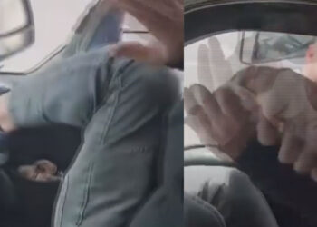 Zeytinburnu'nda iki kamyonet şoförünün trafikteki kavgası kamerada