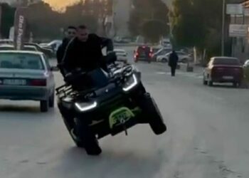 İzmir’de ATV ile drift atan sürücüye 146 bin lira cezasf