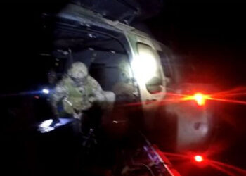 Kahramanmaraş'ta yaralanan dağcı, askeri helikopterle kurtarıldı