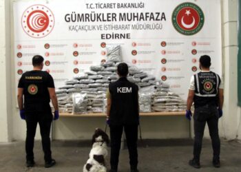 Kapıkule'de 60 kilo esrar ele geçirildi; 5 gözaltı