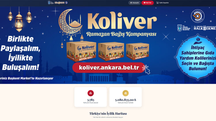 İyiliğin Başkenti Ankara’da Ramazan dayanışması büyüyor…