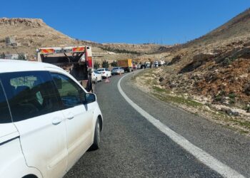 Mardin’de zırhlı polis aracı devrildi: 3 yaralı