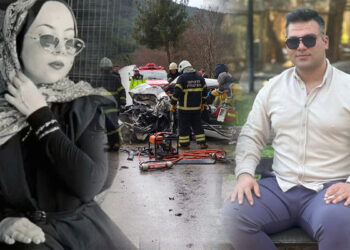 Nişanlı çift kazada yaşamını yitirdi