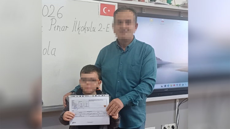 Oğlunu darbettiğini iddia ettiği öğretmenden şikayetçi oldu
