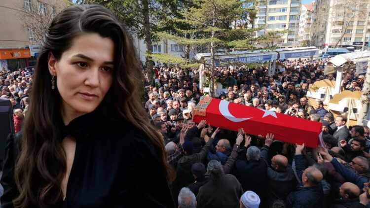 Öğrencisi tarafından öldürülen Fatma Nur öğretmen, toprağa verildi
