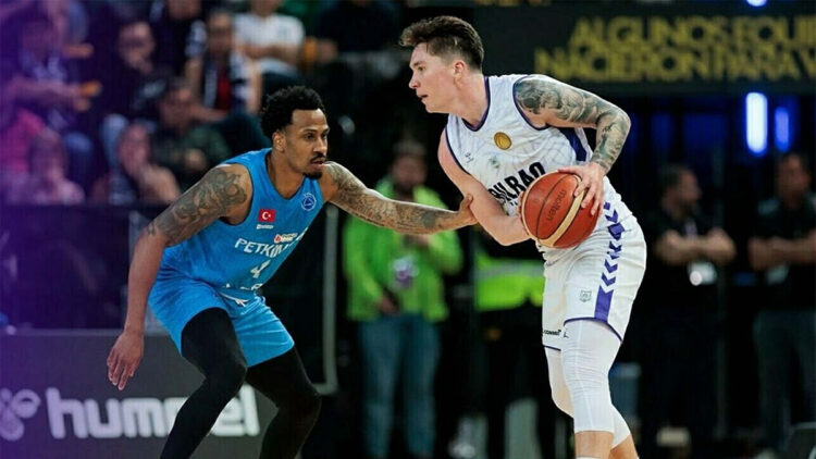 Petkimspor Avrupa'daki performansıyla alkış aldı