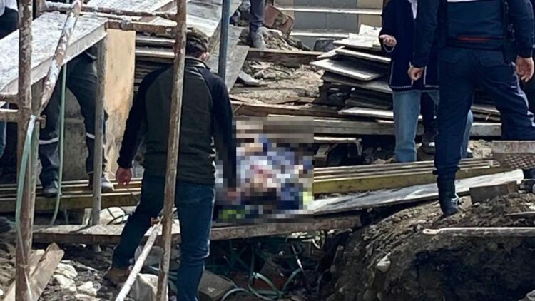Sağlık ocağı inşaatında 3'üncü kattan düşen işçi ağır yaralandı