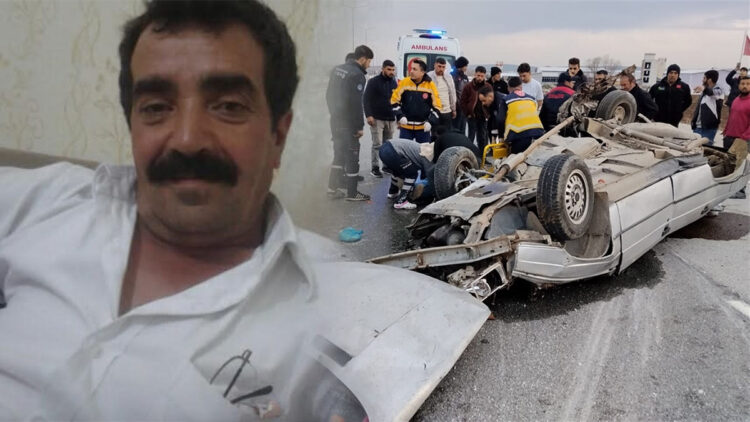Takla atan otomobilde ağır yaralanan sürücü kurtarılamadı
