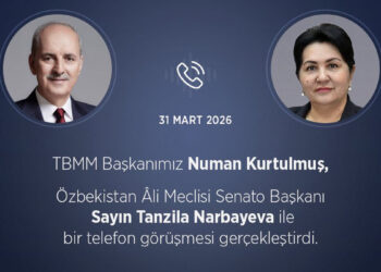TBMM Başkanı Kurtulmuş, Özbek mevkidaşı Narbayeva ile görüştü